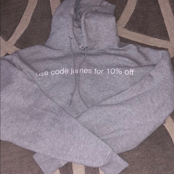 james charles use code james hoodie